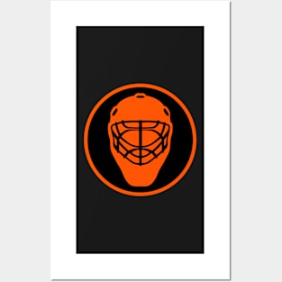 HOCKEY GOALIE MASK Posters and Art